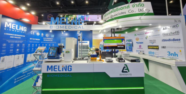 Meling Biomedical and Charan Associates Co., Ltd. jointly participated in the Thailand Lab Exhibition